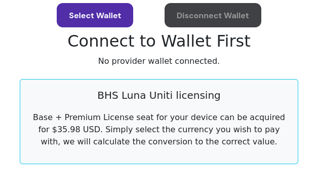 LFE Purchase License